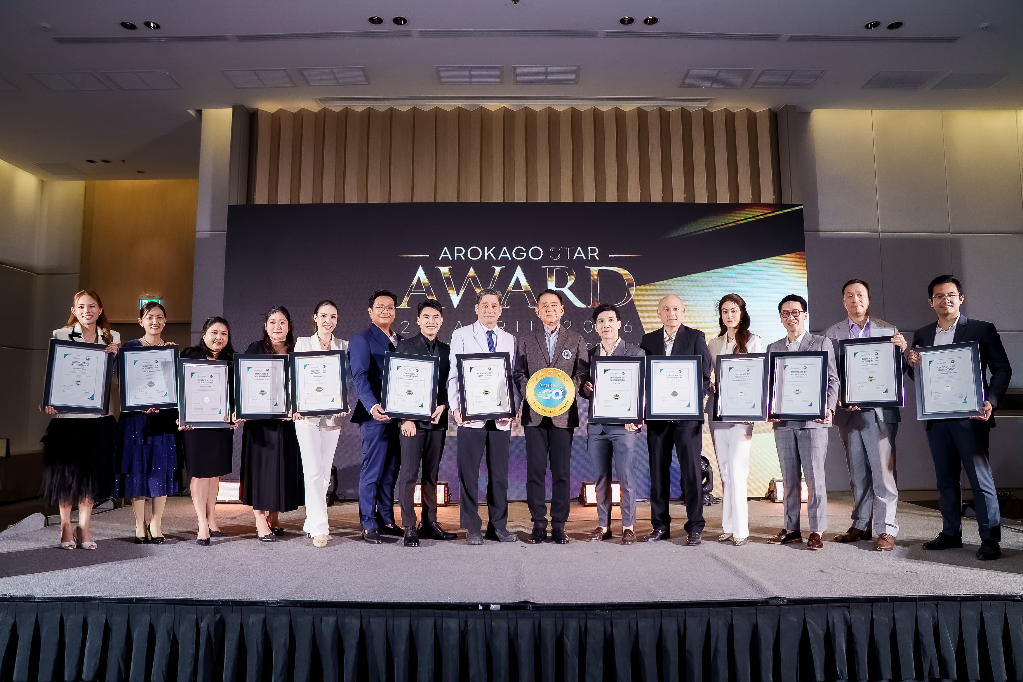  “ArokaGO Star Award 2026” ยกย่องผู้นำด้านการแพทย์และเวลเนส พร้อมขับเคลื่อนประเทศไทยสู่ Medical & Wellness Hub ระดับโลก