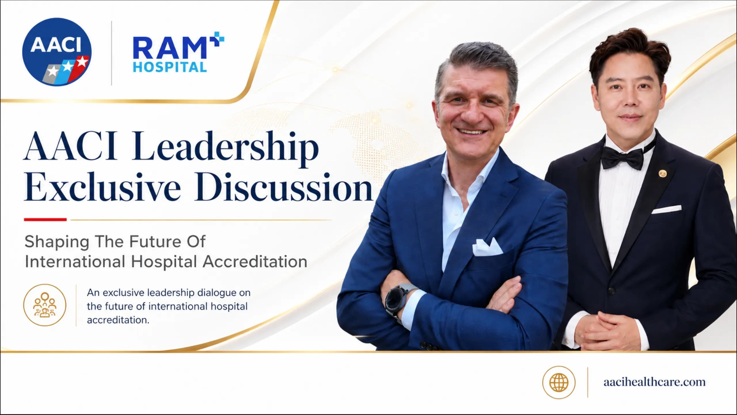 AACI Asia Pacific เตรียมจัดเสวนา AACI Leadership Exclusive Discussion ร่วมกำหนดทิศทางการรับรองคุณภาพโรงพยาบาลระดับนานาชาติ