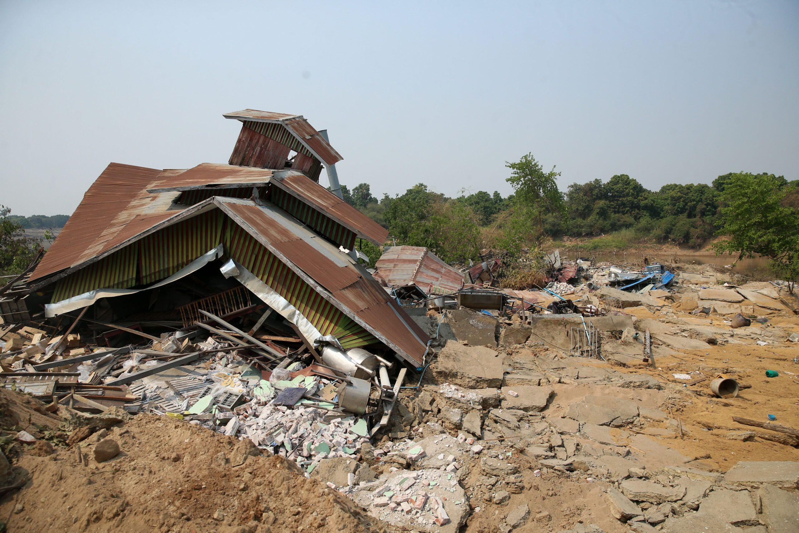 เหตุแผ่นดินไหวในเมียนมา เสียชีวิตแตะ 3,645 ราย