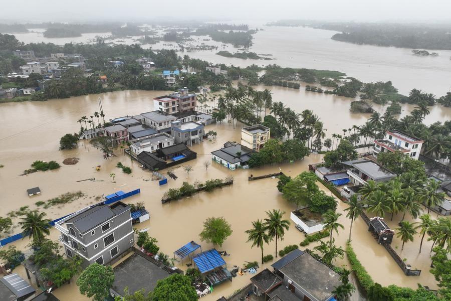 ผลพวง 'ไต้ฝุ่นจ่ามี' ในไหหลำ ดับ 7 หาย 1 ราย