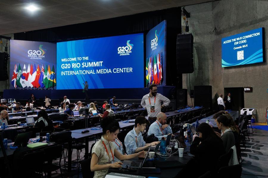 ศูนย์สื่อมวลชนงานประชุมสุดยอด G20 เปิดในรีโอเดจาเนโร