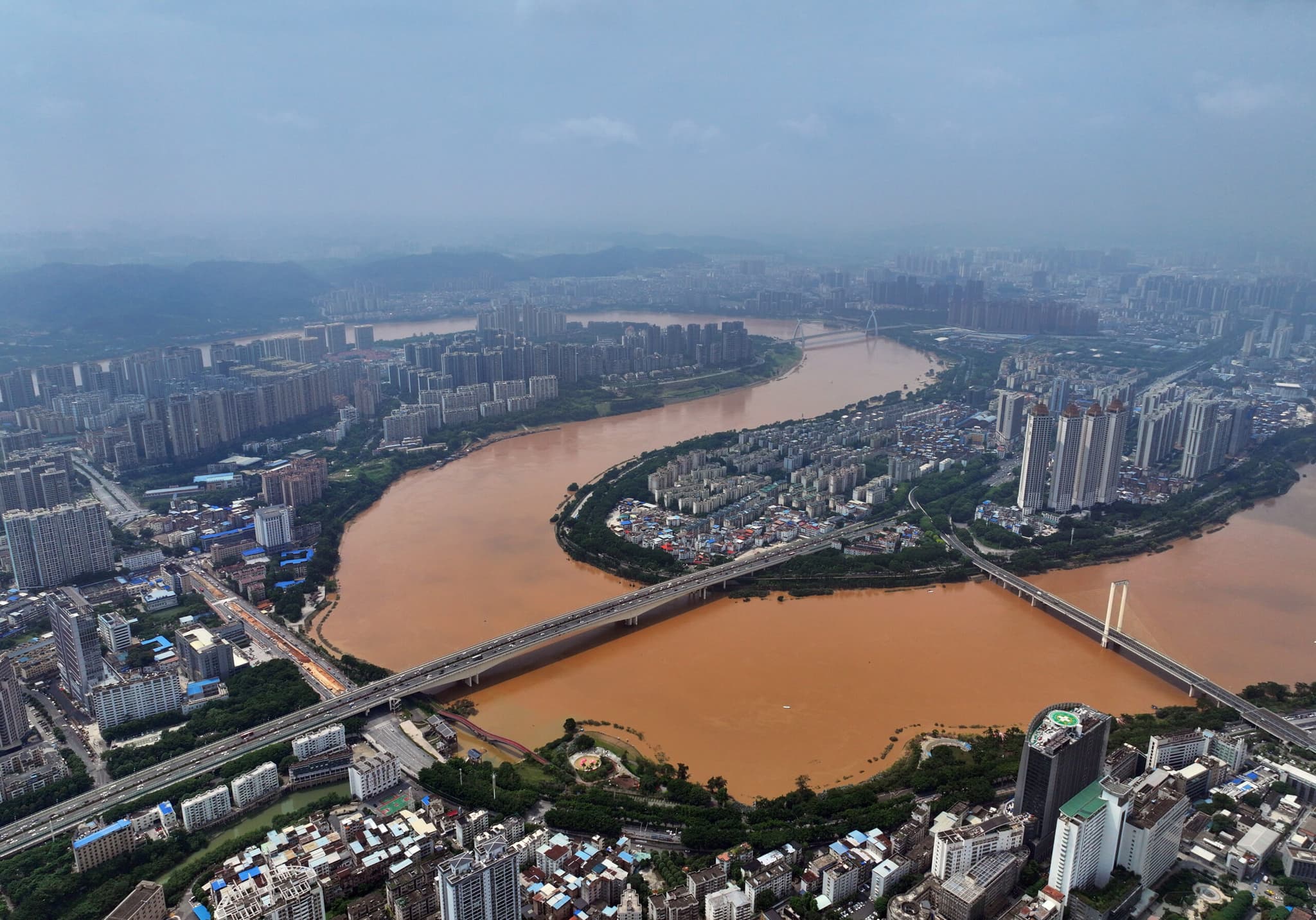 จีนปันงบประมาณฟื้นฟูภูมิภาคเผชิญไต้ฝุ่น-น้ำท่วม