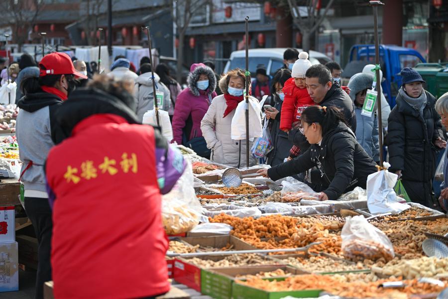 ชม-ชอปอาหาร 'ตลาดกลางแจ้ง' อายุ 350 ปีในเทียนจิน