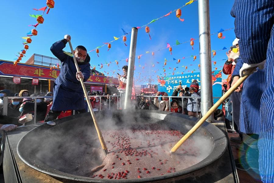 ชม-ชอปอาหาร 'ตลาดกลางแจ้ง' อายุ 350 ปีในเทียนจิน