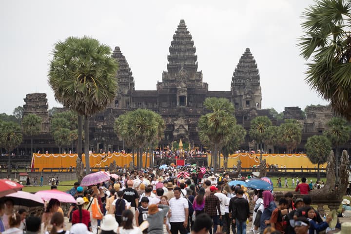 กัมพูชารับทัพ 'นักท่องเที่ยวจีน' เพิ่ม 49% ในช่วง 4 เดือนแรก