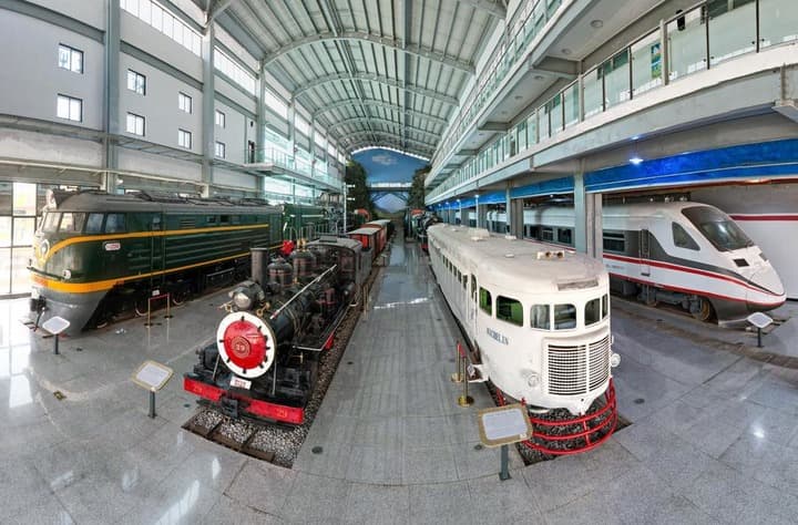พิพิธภัณฑ์รถไฟยูนนาน' เล่าเส้นทางการพัฒนานับศตวรรษ