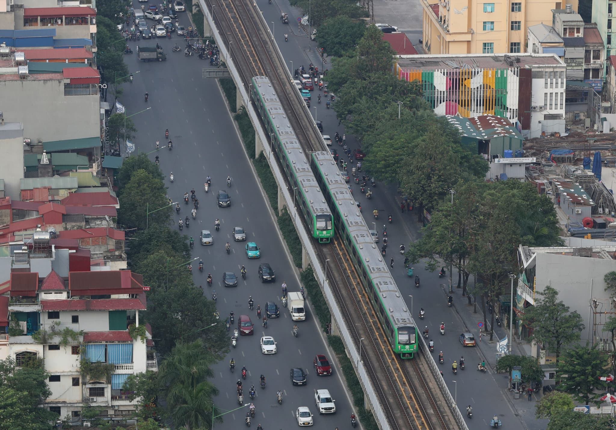 ฮานอยเล็งเริ่มสร้าง 'ทางรถไฟฟ้า' สองสาย ช่วงปลายปี 2025