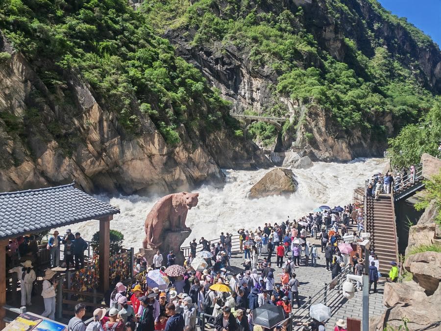 จีนเผยยอดเดินทางในประเทศ ครึ่งปีแรก เพิ่มขึ้น 20.6%