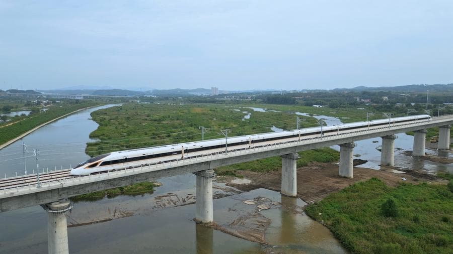 จีนทดสอบเดินรถไฟเร็วสูง 'เสิ่นหยาง-ฉางไป๋ซาน
