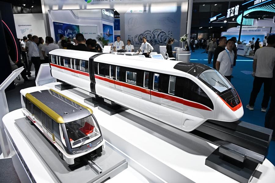 ส่องนิทรรศการ 'ระบบขนส่งมวลชนรถไฟใต้ดิน' ในชิงเต่า