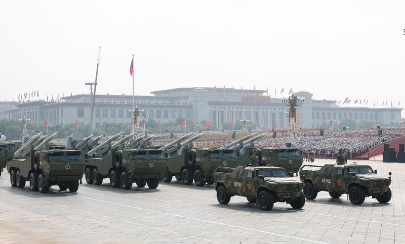 พิธีสวนสนาม 'วันแห่งชัยชนะ' ของจีน ณ จัตุรัสเทียนอันเหมิน (ชุดที่ 4)