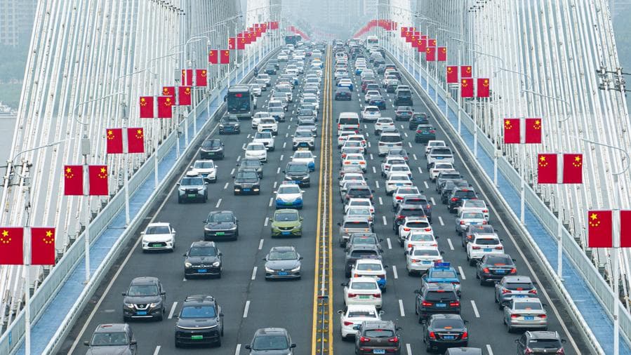 จีนคาดยอดเดินทาง ช่วงหยุดยาววันชาติ สูงแตะ 2.36 พันล้านครั้ง