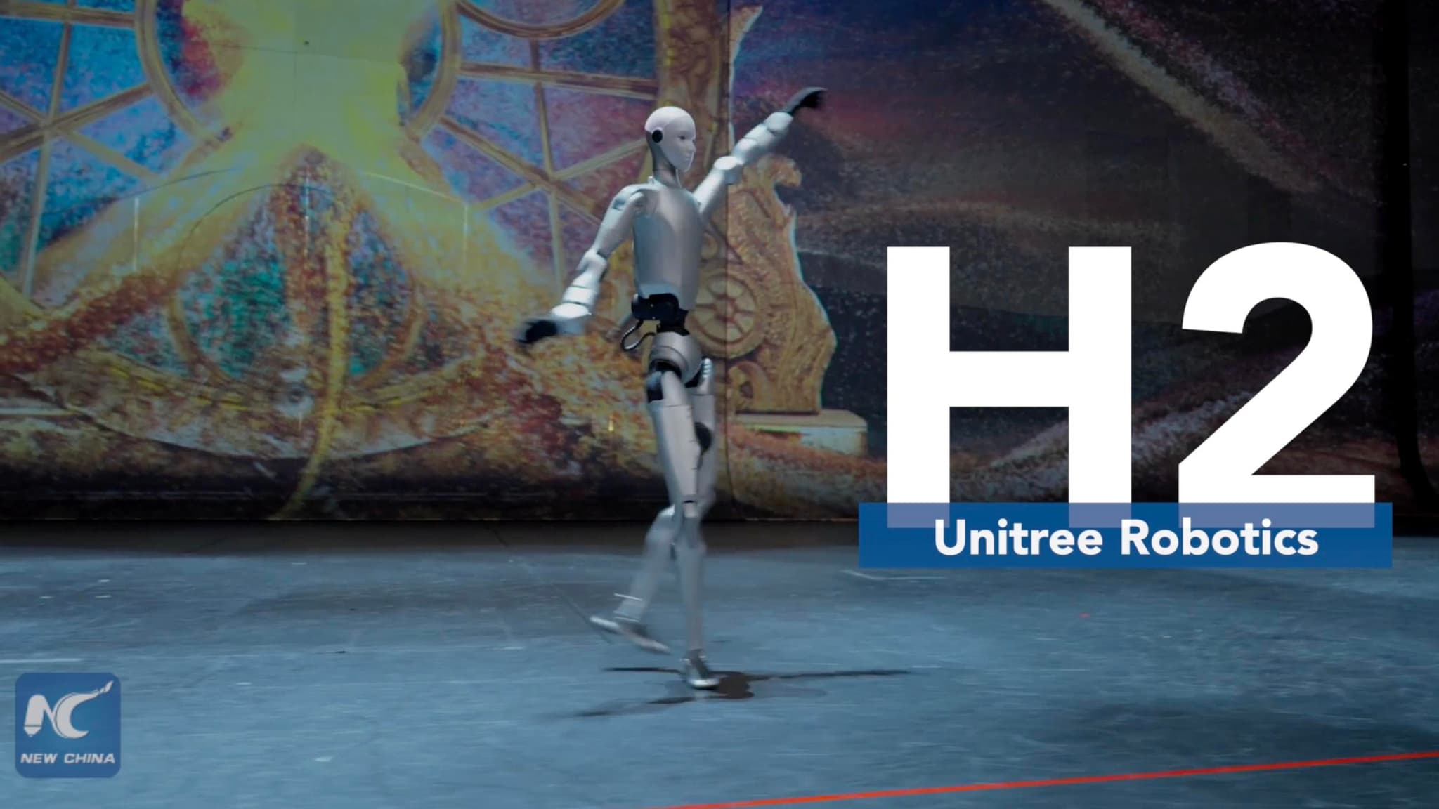 บริษัทหุ่นยนต์จีนเปิดตัว Unitree H2 โชว์ลีลาสุดพลิ้วไหว!