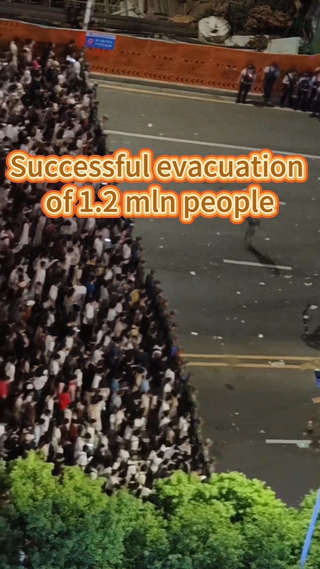 หนานชางจัดระเบียบ พาฝูงชน 1.2 ล้านคนออกจากงานแสดงพลุวันชาติปลอดภัย