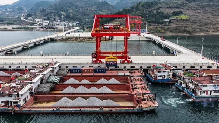 กุ้ยโจวเปิดใช้ 'ท่าเรืออัตโนมัติ' แห่งแรก