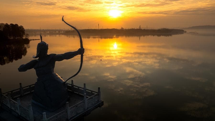 ทิวทัศน์หลากห้วงเวลาของ 'ทะเลสาบ' ในอู่ฮั่น