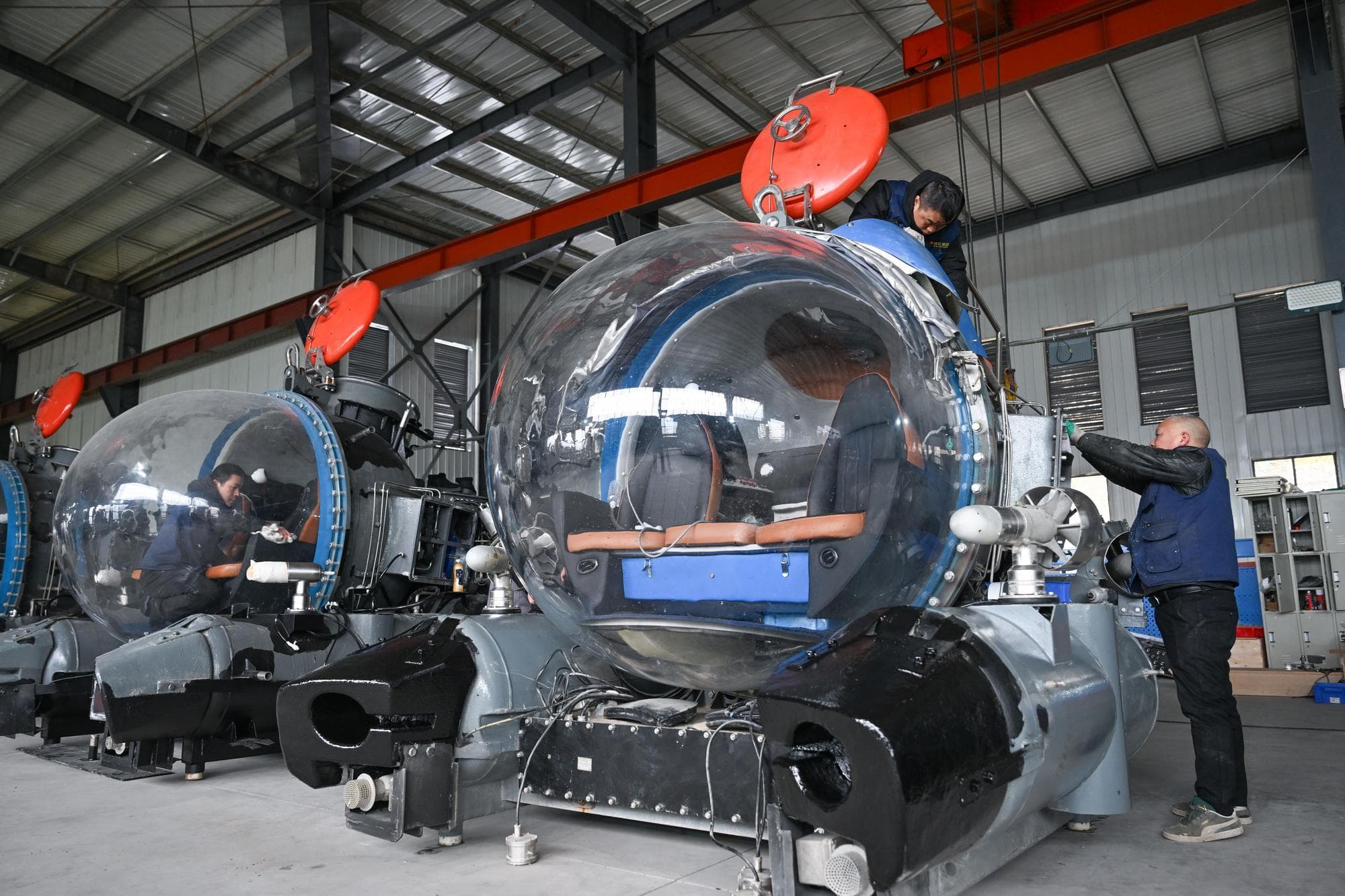 ยานดำน้ำชมวิว' แบบมีมนุษย์คุมฝีมือจีน อินโดฯ สั่งซื้อเกือบร้อย