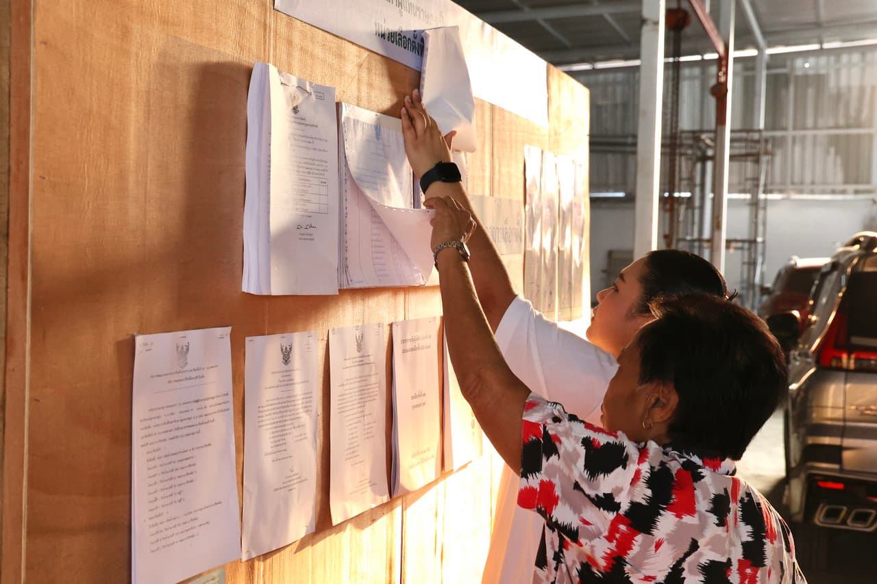 บรรยากาศหน่วยเลือกตั้งในกทม. หลังชาวไทยออกมาใช้สิทธิ