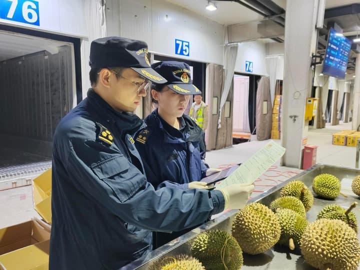 ทุเรียนไทยร่วมทัพผลไม้อาเซียน บุกตลาดเทศกาลตรุษจีนในจีน