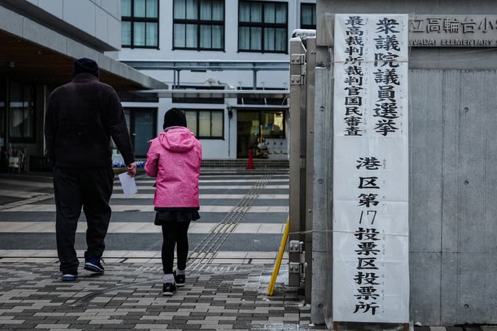 ญี่ปุ่นเปิดฉาก 'การเลือกตั้งทั่วไป' ประชาชนร่วมใช้สิทธิลงคะแนน