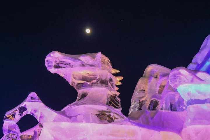 ดาวพฤหัสบดีเคียงจันทร์' เด่นกลางฟ้าเฮยหลงเจียง