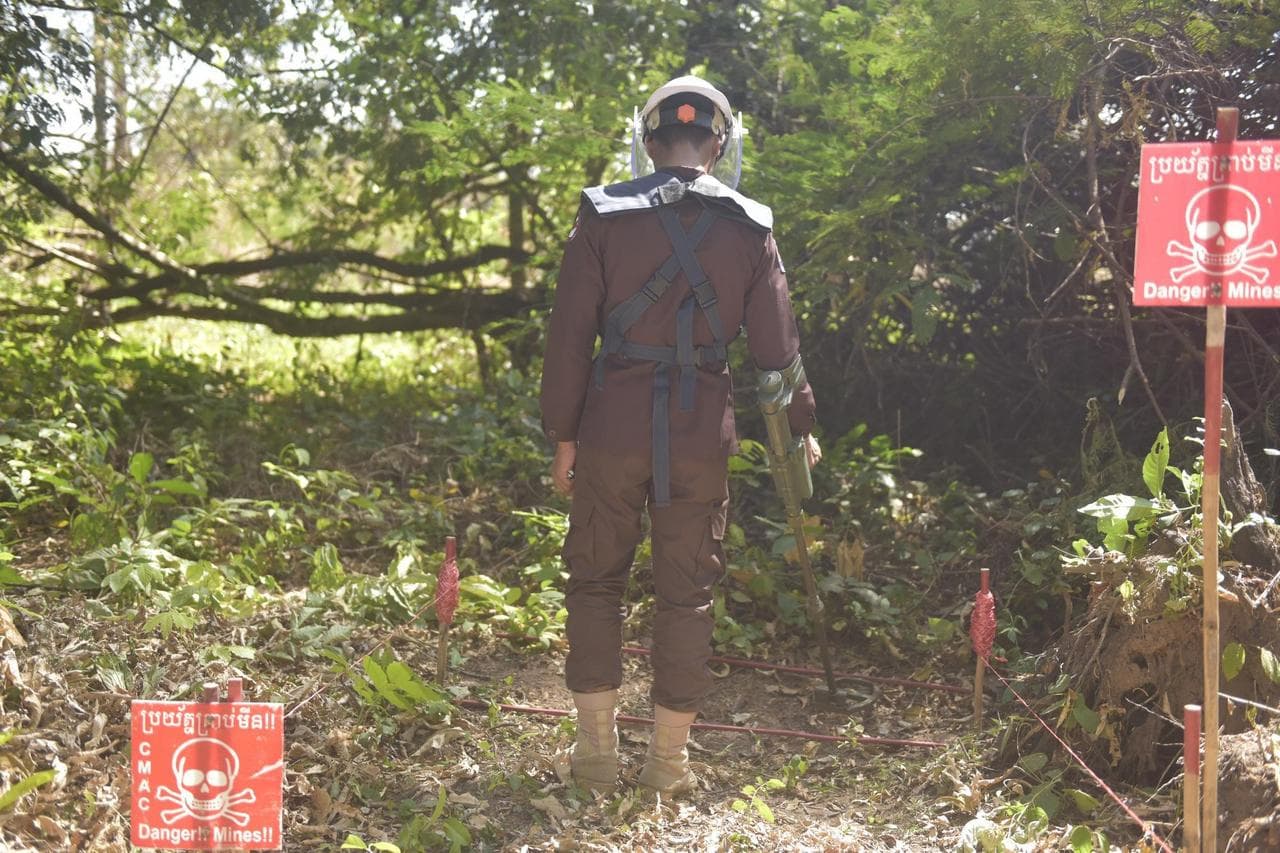 กัมพูชาเผยกำจัด ‘ทุ่นระเบิด-ERW’ ทั่วพื้นที่ 3,541 ตร.กม.ใน 33 ปี