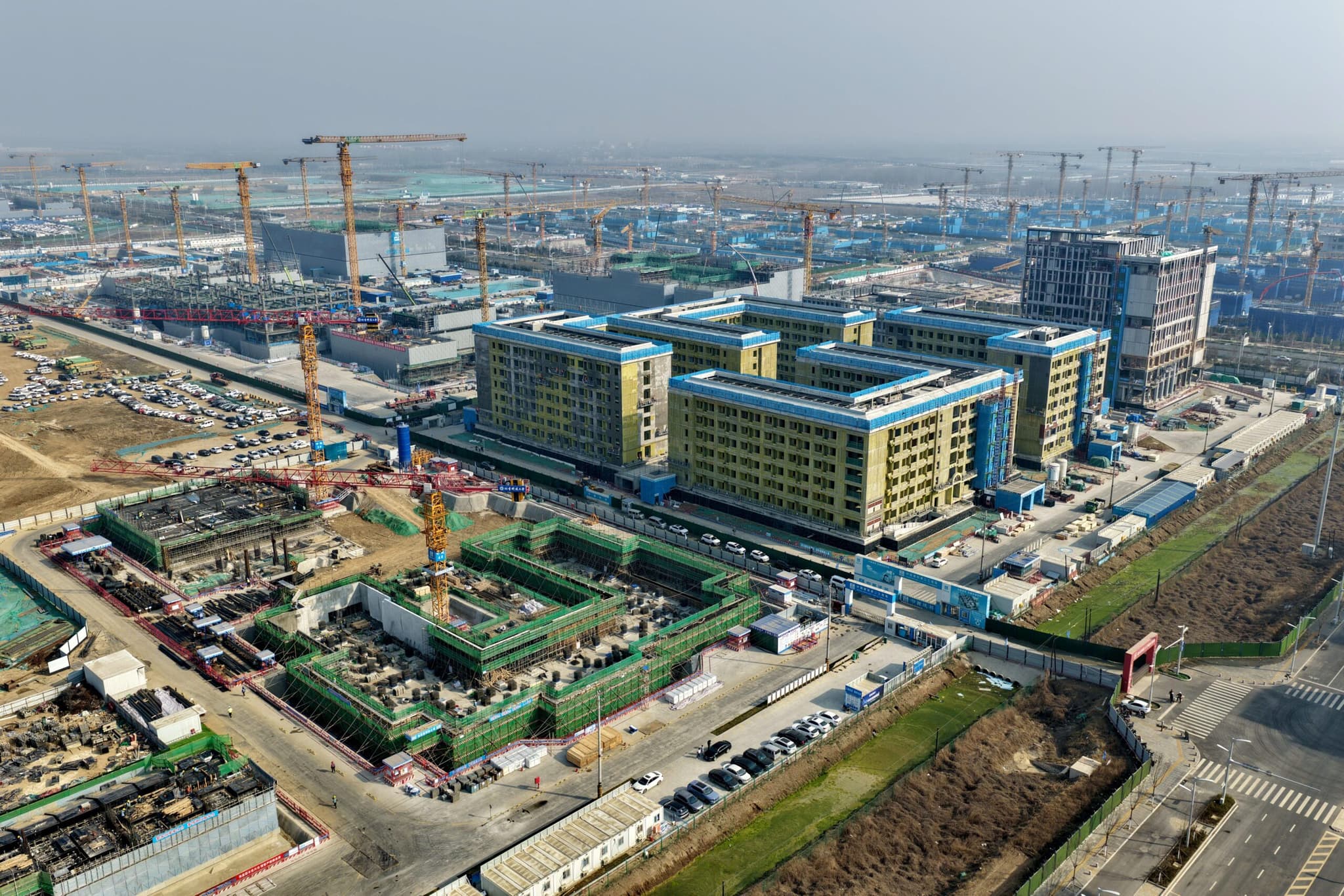 จีนเร่งก่อสร้าง ‘เขตใหม่สยงอัน’ เมืองแห่งอนาคต