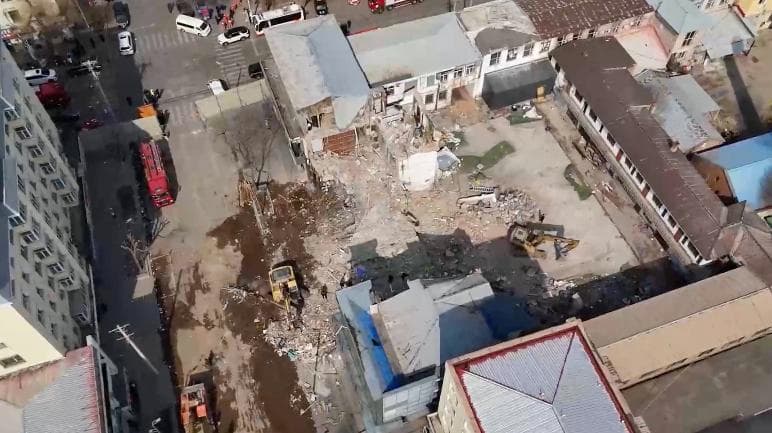 เหตุ ‘ตึกถล่ม’ ในเฮยหลงเจียง ดับ 7 ราย เร่งหาสาเหตุ