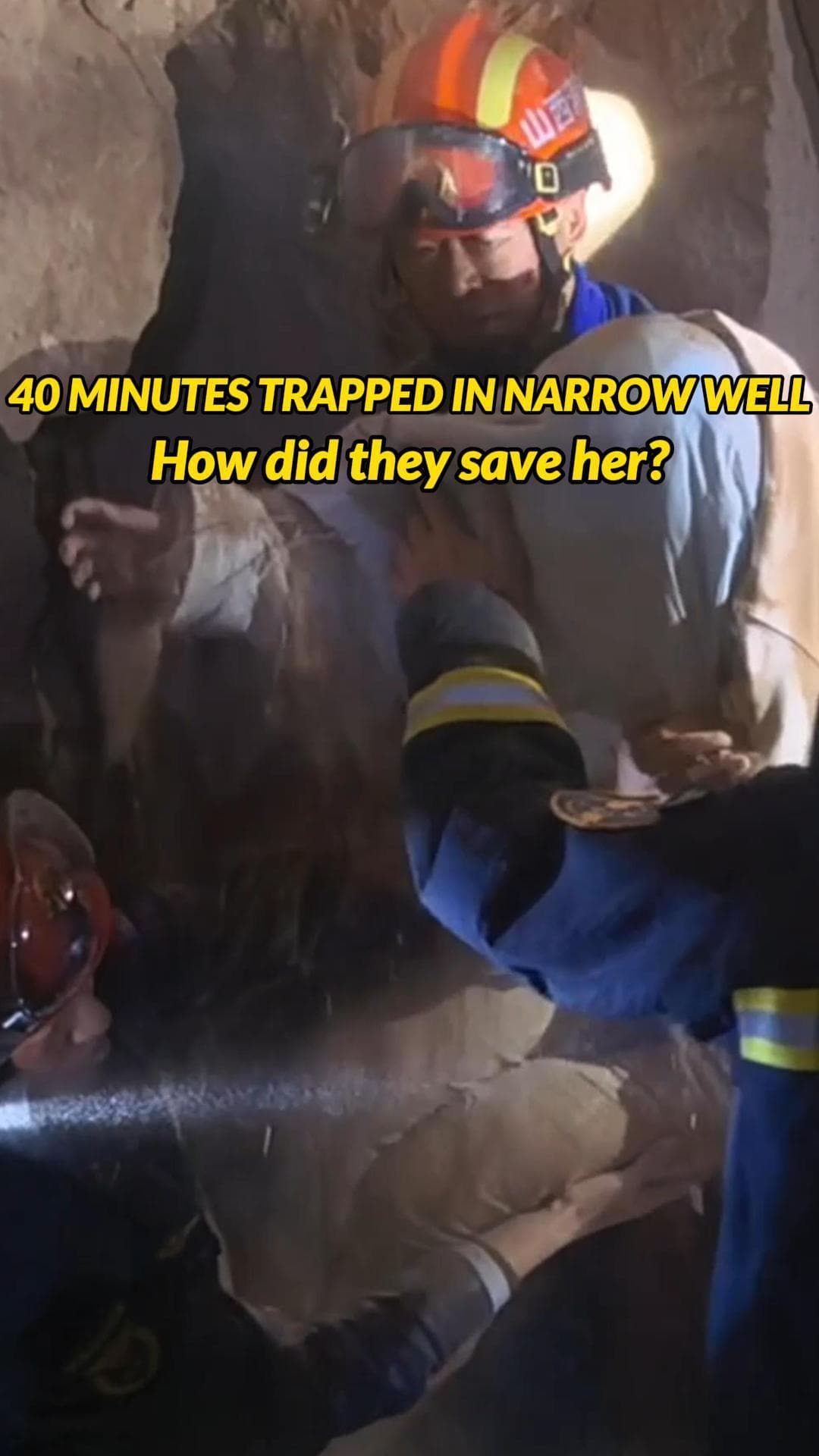 แข่งกับเวลา! กู้ภัยจีนช่วยชีวิตเด็กหญิงตกหลุมบ่อ ลุยเจาะช่องดึงตัวสำเร็จใน 40 นาที