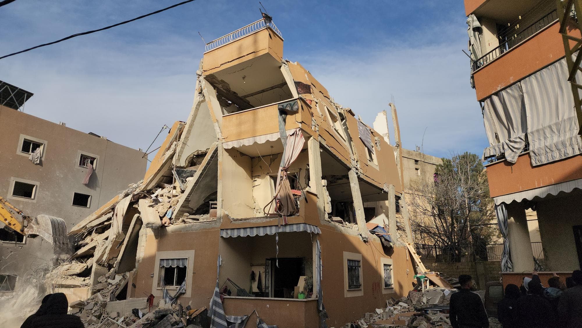 ภาพความเสียหายใน ‘เลบานอน’ หลังอิสราเอลโจมตีทางอากาศ