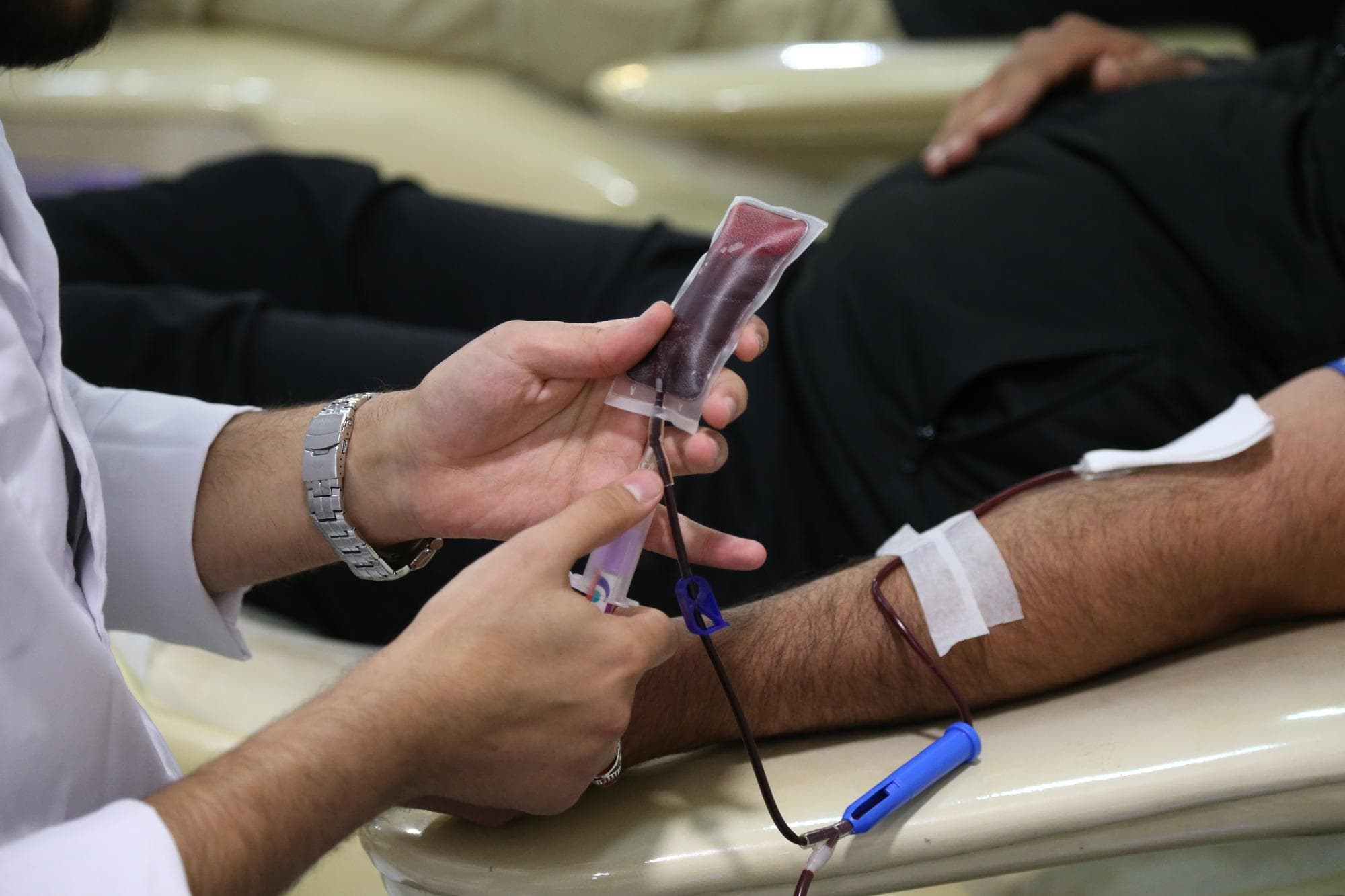 ประชาชนร่วม ‘บริจาคเลือด’ ในกรุงเตหะราน