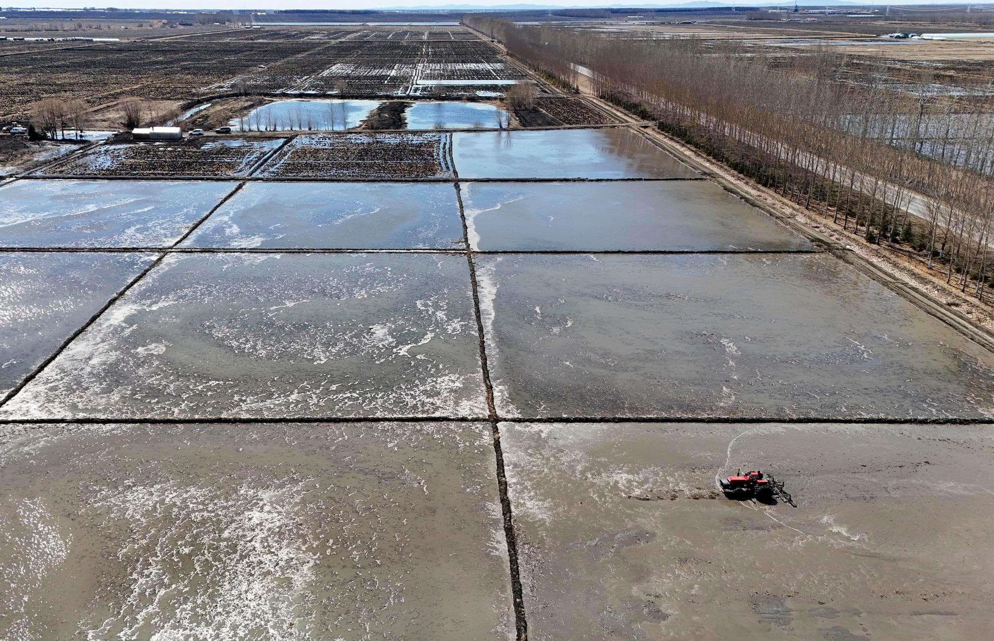 เกษตรกรเฮยหลงเจียงเตรียม ‘แปลงนา-กล้าข้าว’ รับเพาะปลูกฤดูใบไม้ผลิ