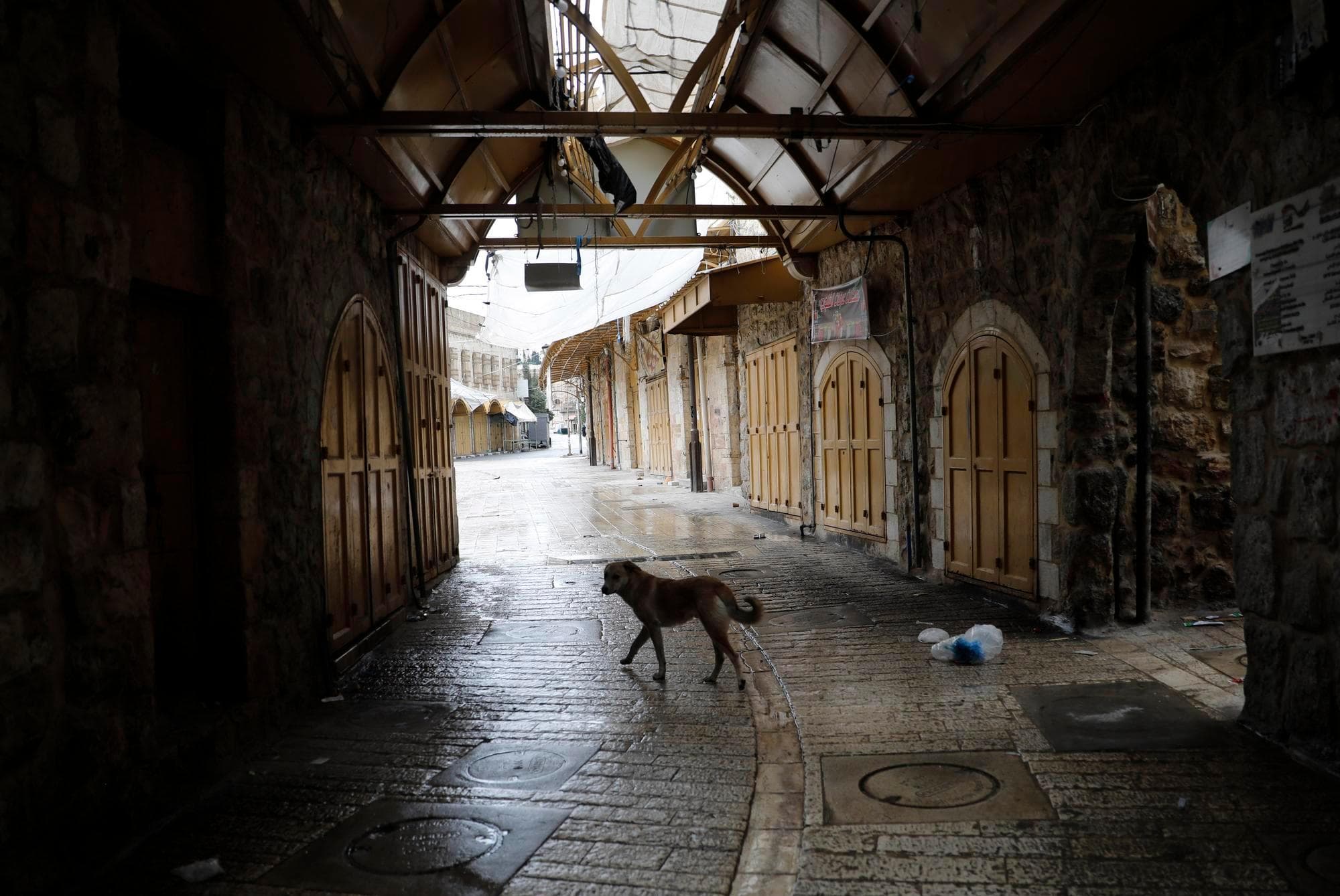 ผู้คนในเฮบรอนปิดร้านประท้วง ต้าน ‘กฎหมายประหาร’ ฉบับใหม่ของอิสราเอล